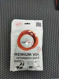 Кабель VGA (D-Sub) удлинитель CableExpert