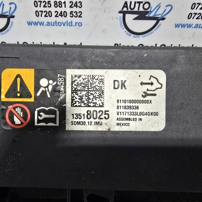 Calculator airbag Opel Zafira C