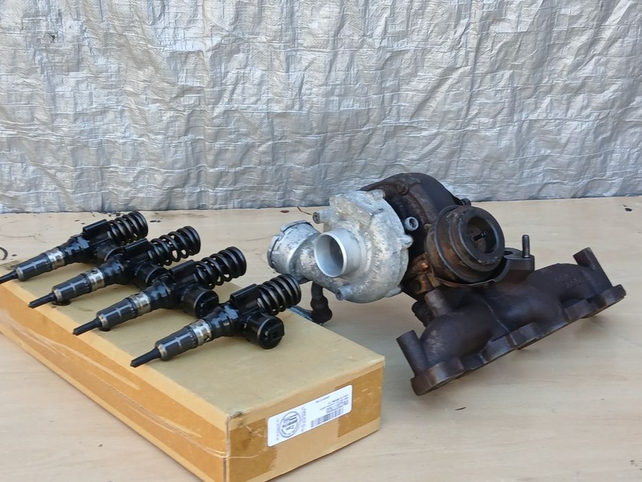 Turbo Turbina 2.0 TDI BLB BRE 140 cp Audi A6 C6 A4 B7 Injector