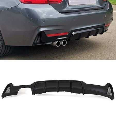 Difuzor Bara Spate M Performance BMW F32 F33 F36, Negru mat,Ev. Stanga