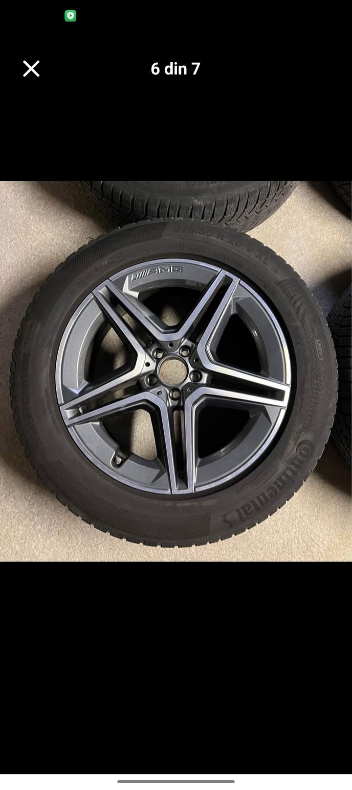 Jante(roți) Originale Mercedes GLE W167 R20