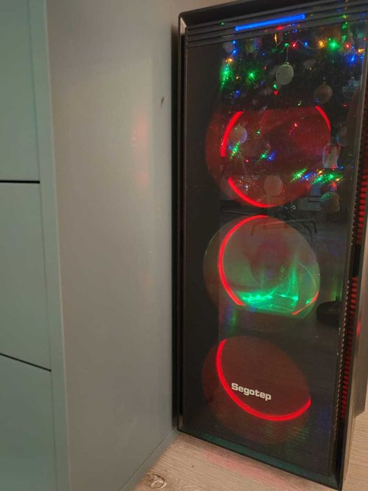 Vand PC gaming cu monitor BenQ 24 inch 144Hz si periferice HyperX