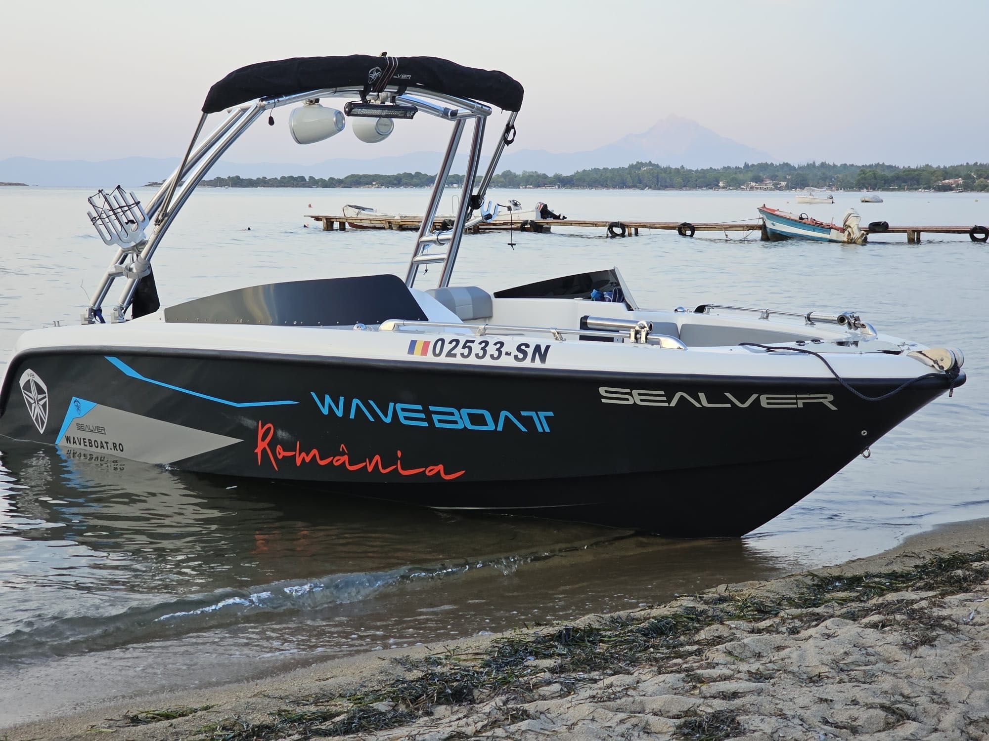 Barca SEALVER Wave Boat 656 FULL WAKE ( barca cu jetski )