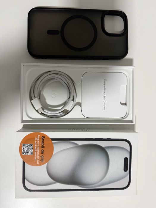 Iphone 15 black, garantie decembrie 2025