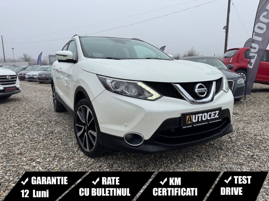 Nissan Qashqai 2016 Diesel 1.6dCi 154k km Panoramic RATE/GARANTIE