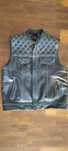 Vesta de piele LeatherRick ClubStyle/MC/Sons of Anarchy