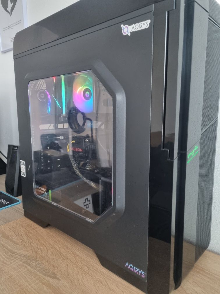 Vand pc gaming cu rx6600 8gb si ryzen 5 3600x