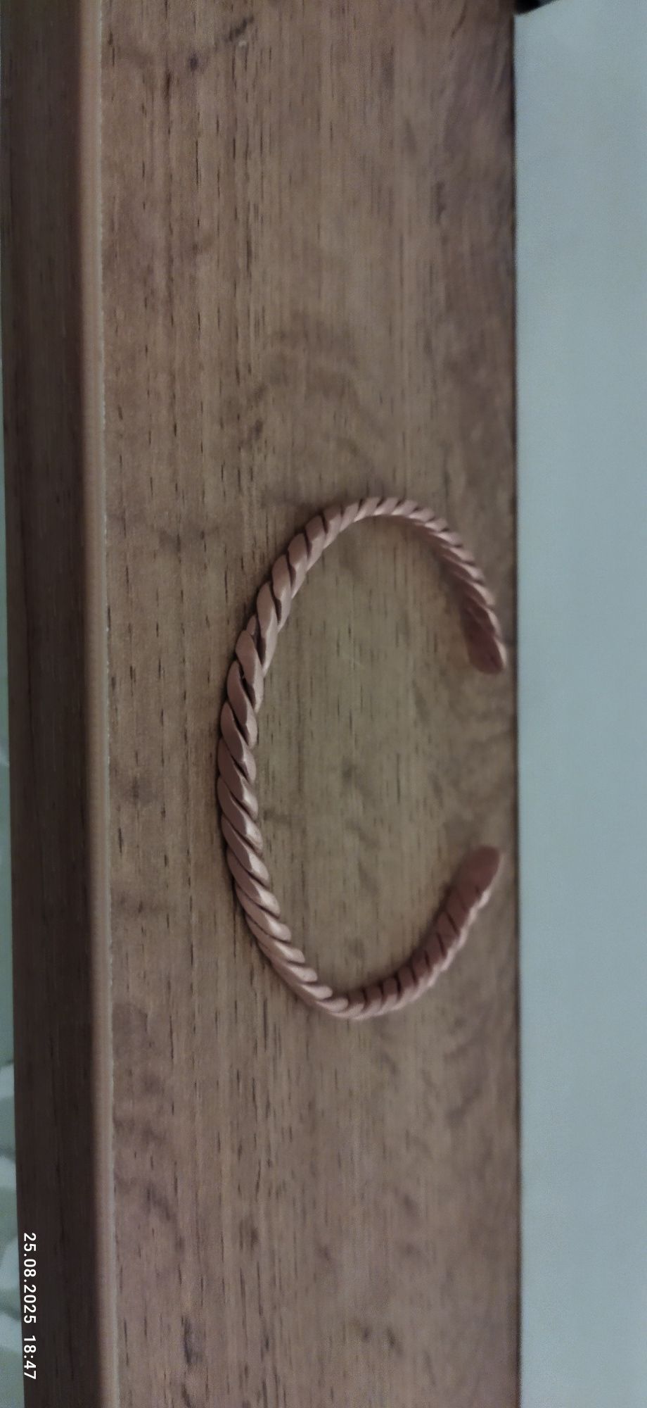 Медный Браслет лечебный Handmade
