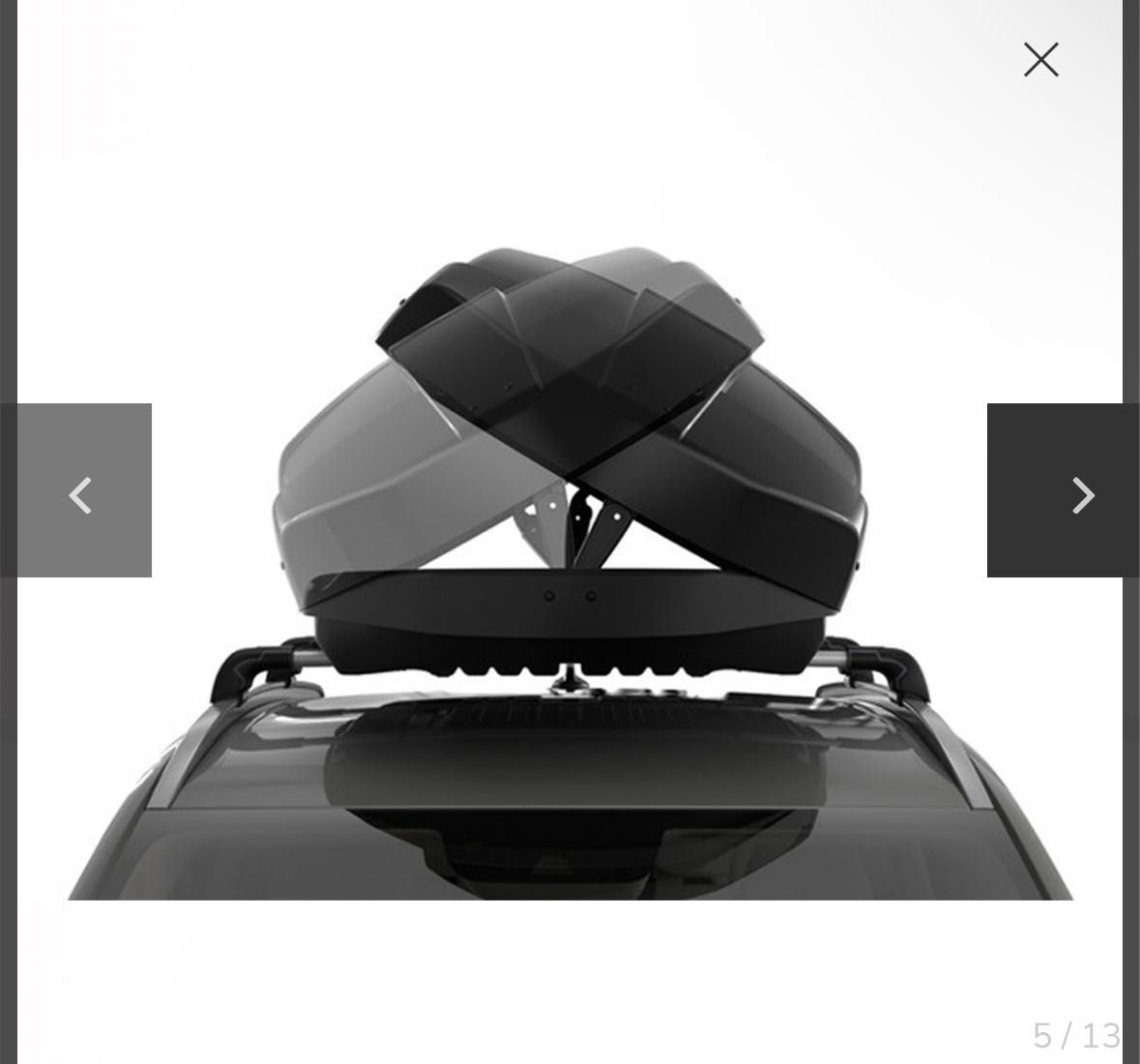 Thule Motion XT XL черен гланц