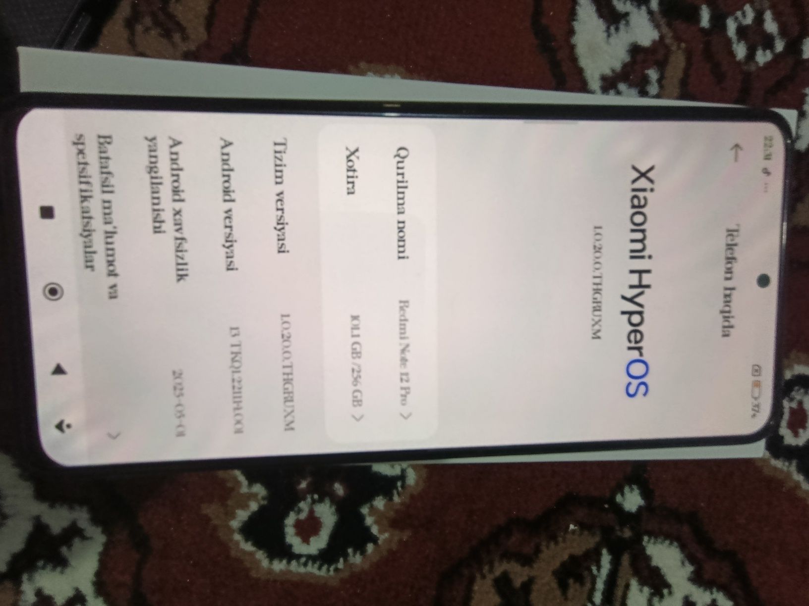 Redmi note 12 pro 8/256Gb