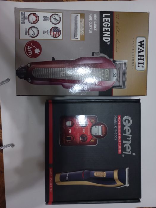 Продам машинку WAHL LEGEND  + в подарок простая машинка GEMEI