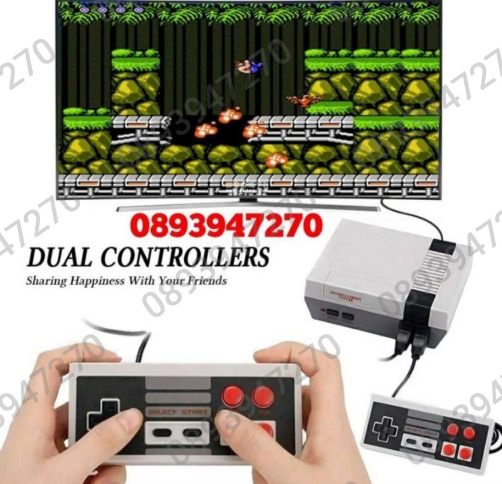 Ретро Гейминг TV Конзола Телевизионна видео игра Nintendo 620 игри