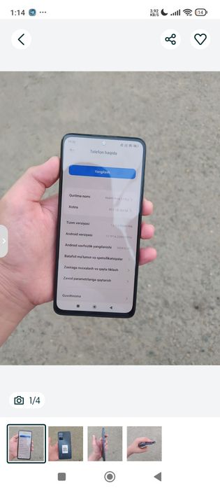 Redmi note 11 qora