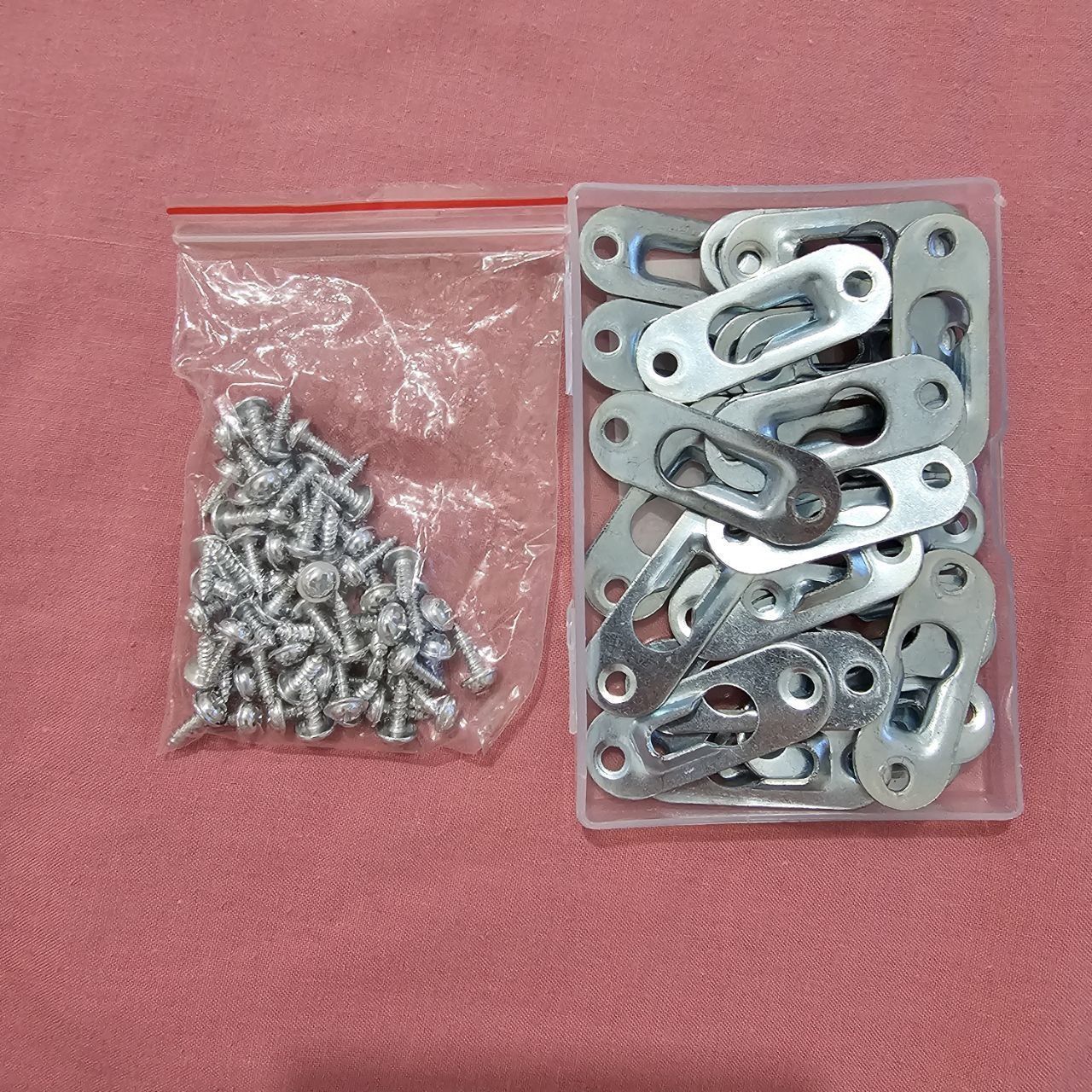 Umerașe DXLing pentru găuri de cheie, pachet de 30 de cleme argintii p