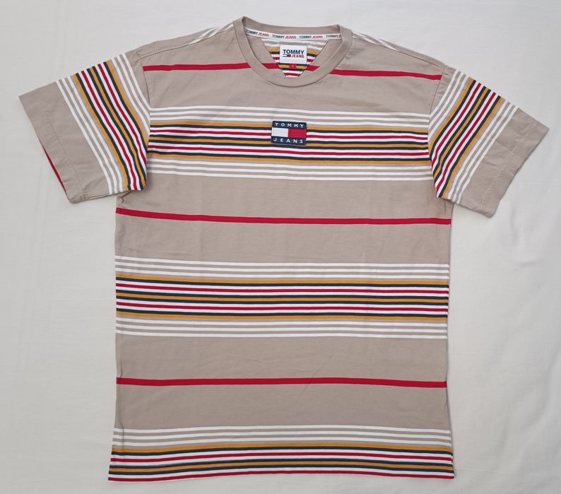 Tommy Jeans Logo Shirt оригинална тениска S памучна фланелка