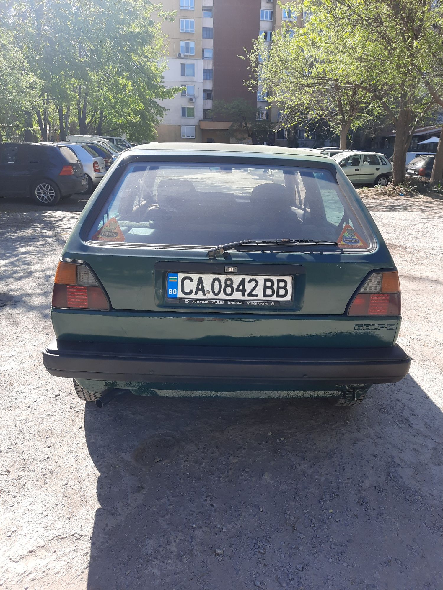 Фолксваген Голф 2ка 1.6 дизел 1985 с 2 врати  Volkswagen  Golf 2