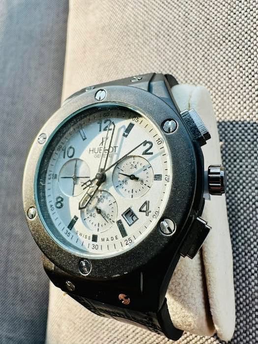 Ceas barbatesc Quartz Hublot cronograf Big Bang Black
