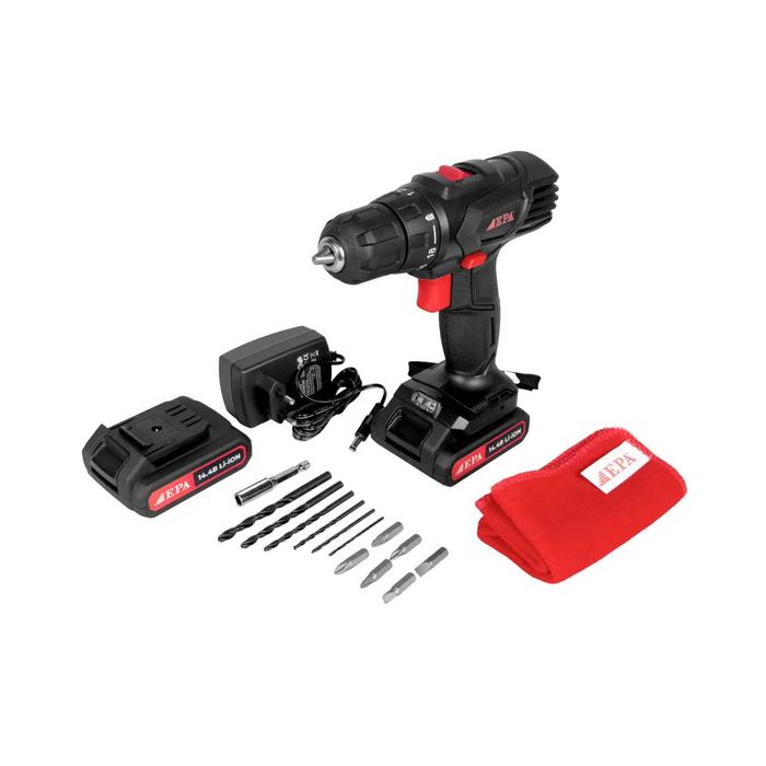 шуруповерт EPA EASH-16-1, 16В 1600об/мин, 65Нм, 2А
Бесщеточный