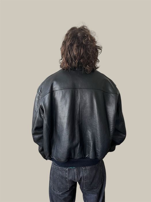 Geaca levi’s piele naturala vintage marimea L