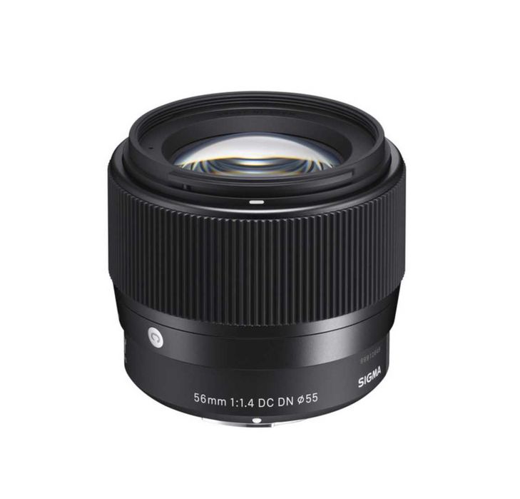 Sigma 56mm F1.4 DC DN (E-Mount) - Топ Състояние, Идеален за Портрети!