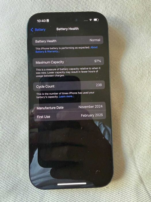 Iphone 16pro 512 negru