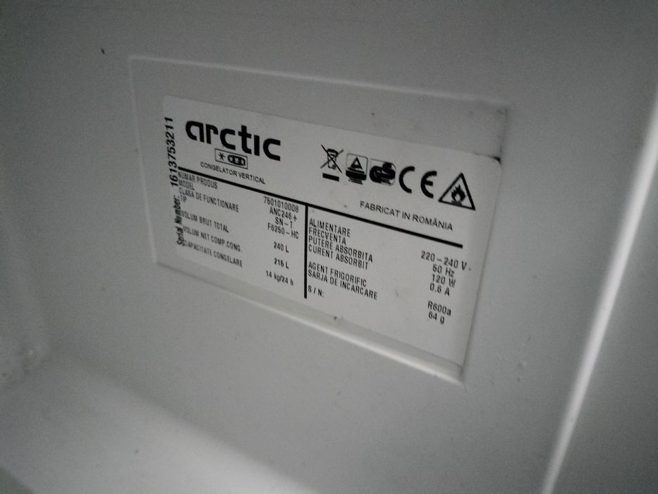 Congelator Arctic 240 litri
