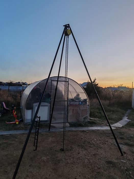 Продам триногу с лебёдкой и без