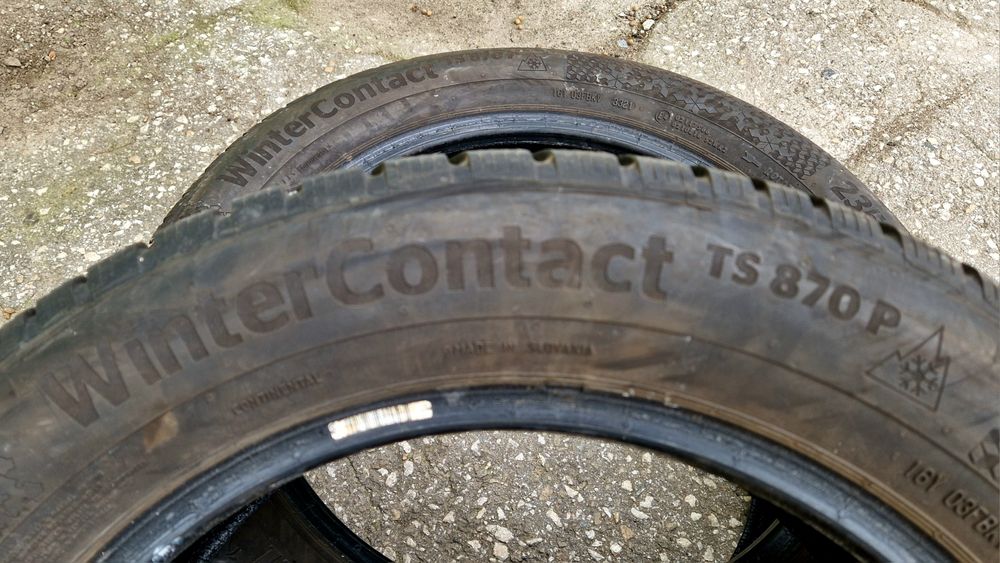 7,5мм 235/55/17 зимни гуми Continental TS870P. Континентал