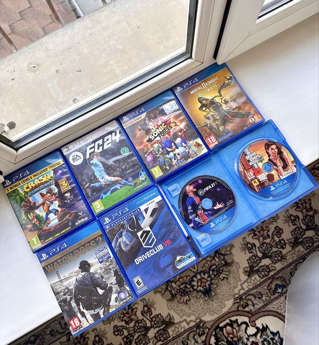 Диски для  PlayStation 4-5