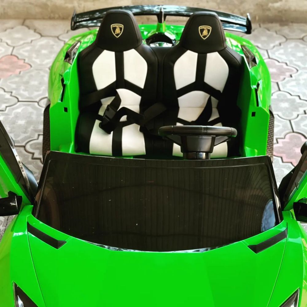 Большая и двухместная детская машина Lamborghini bolalar elektromobili