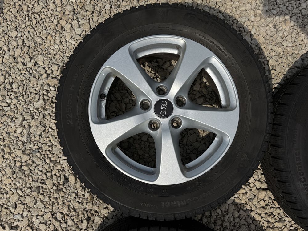 Джанти с гуми 5х112 16 цола *BORBET* VW | AUDI | SKODA | SEAT