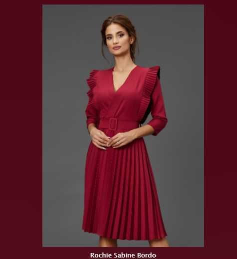 Rochie Sabine Bordo