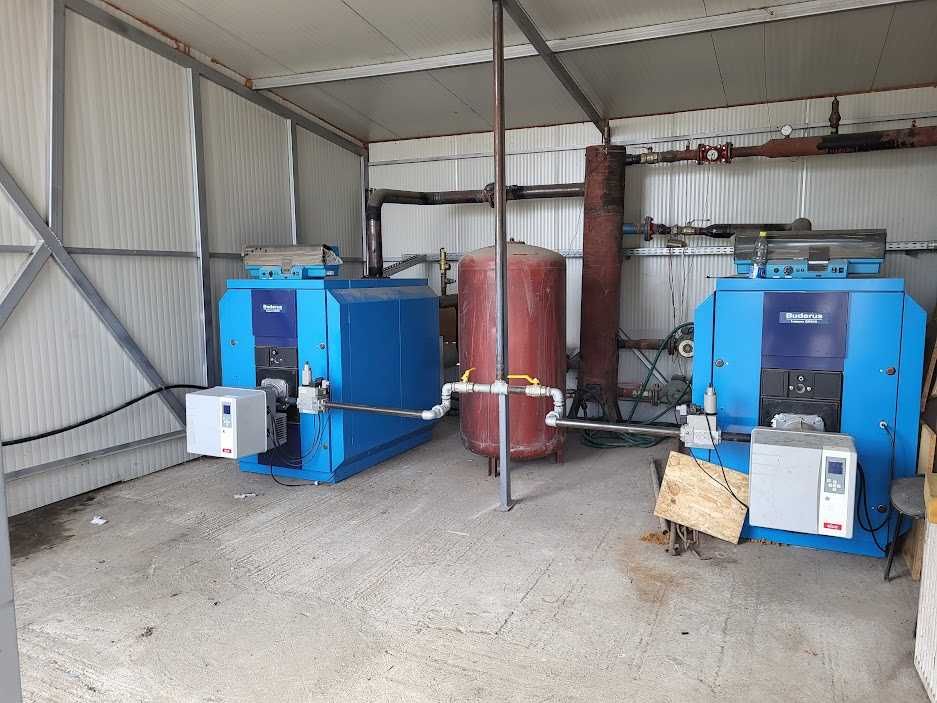 Centrale termice pe gaz de 170 kw  marca Buderus