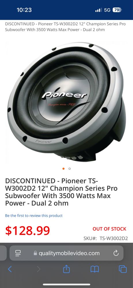 Pioneer 1000rms