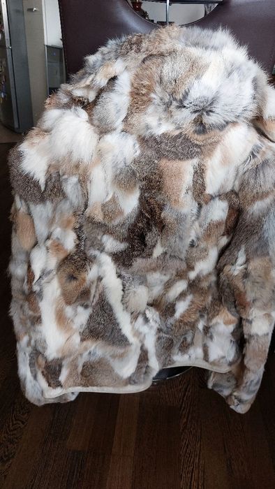 Яке от заешка кожа