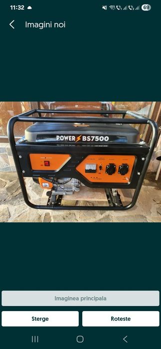 Generator profesional produs în Germania 7 kw, nou;