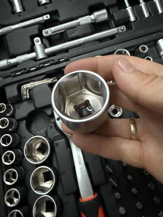 КОМПЛЕКТ инструменти 171 части "1/4"-3/8"-1/2" PREMIUM