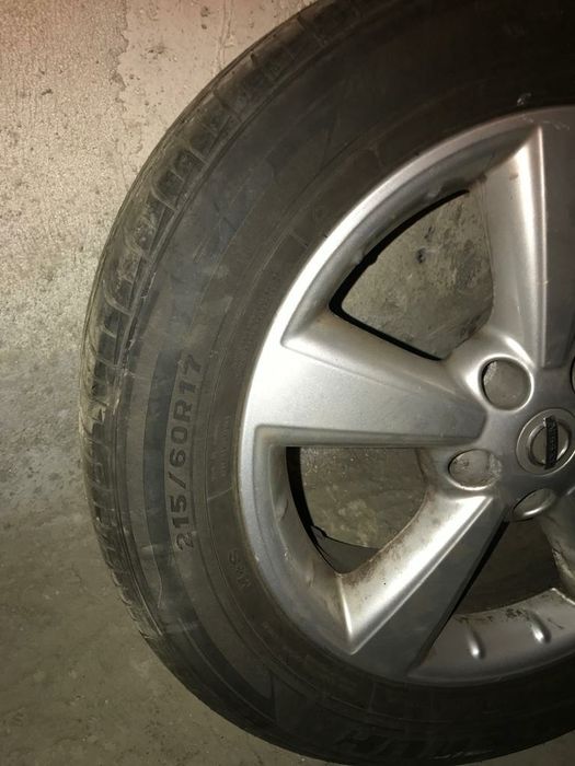 Vand jante R17 5x114,3 echipate cu anvelope M+S