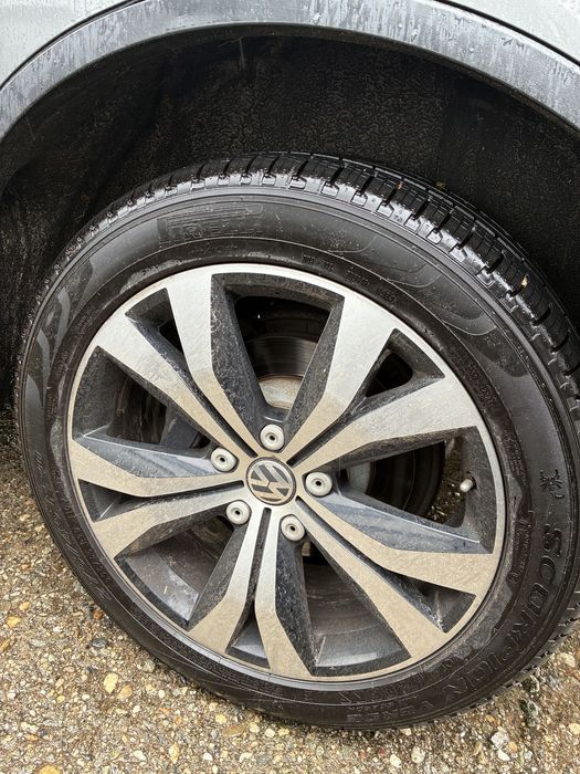 Jante vw touareg 5x130 9j et57 71.5gc 7P R20 anvelope mixte 275/45/20