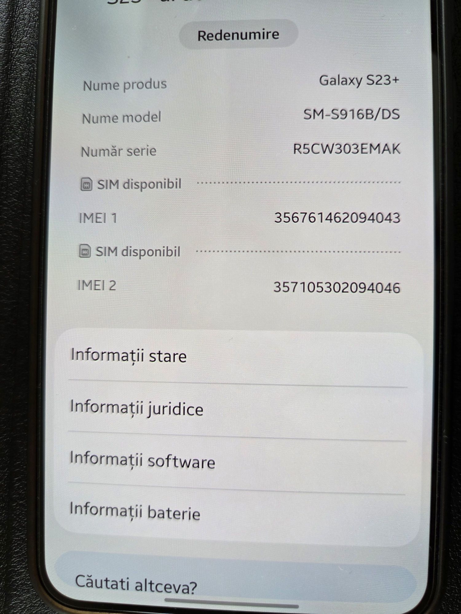 Samsung s23 plus 512GB