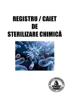 Registru/caiet de sterilizare chimica - format A5