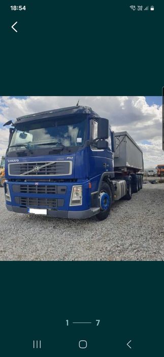 De vanzare ansamblu basculabil Volvo FM 400 , Volvo FH 440 si 2 semire