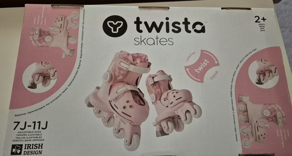 Patine cu rotile pentru copii Yvolution - Twista Skates, marimea 23-28