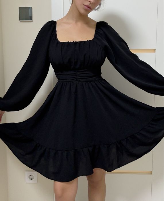 много красива Черна Рокля. Размер S