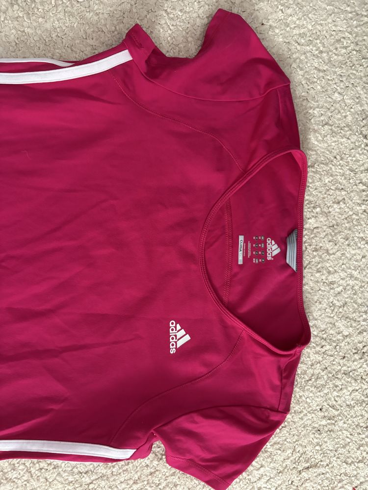 Set sport dama Adidas, roz si negru, M-L