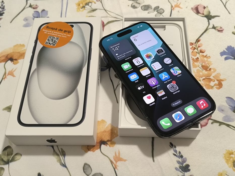 Apple iPhone 15 128GB Black Necodat