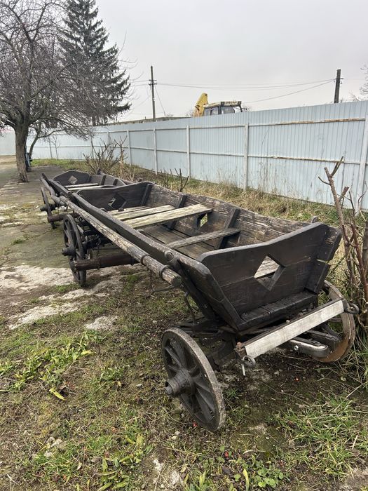 vand  car și plug rustice pentru ornament,pensiuni