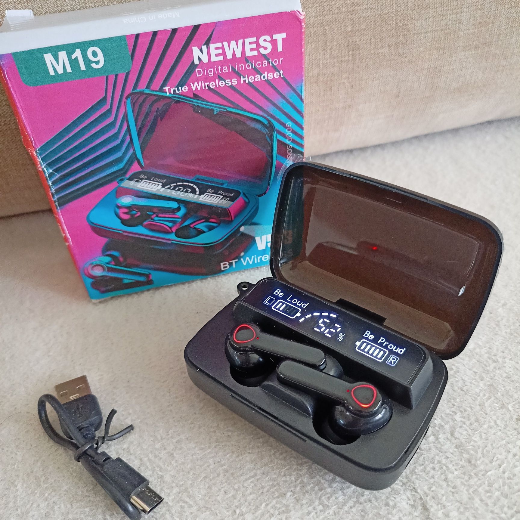 Căști bluetooth wireless NOI
