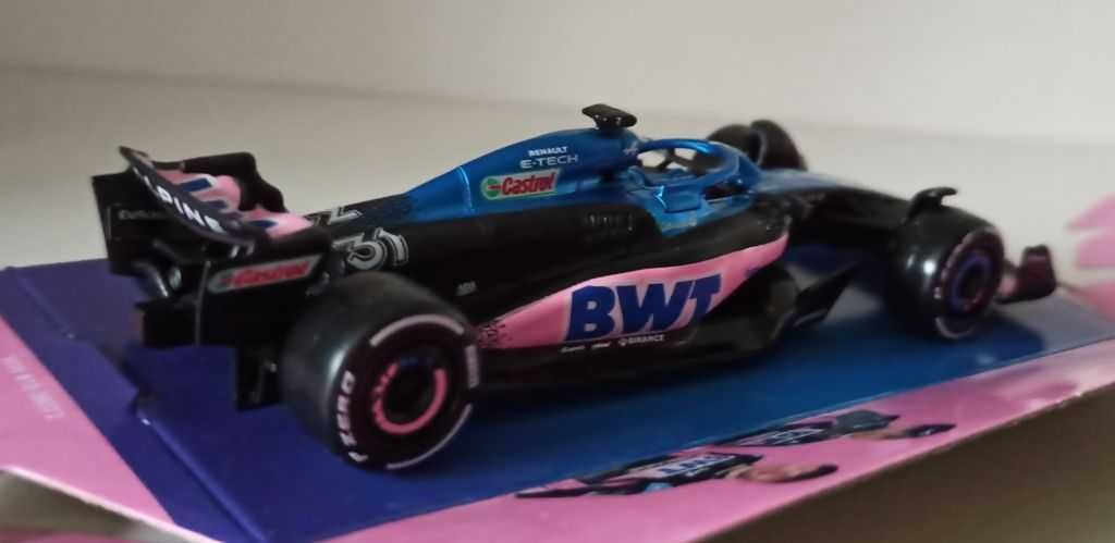 Macheta Alpine A523 BWT Esteban Ocon Formula 1 2023 - Bburago 1/43 F1