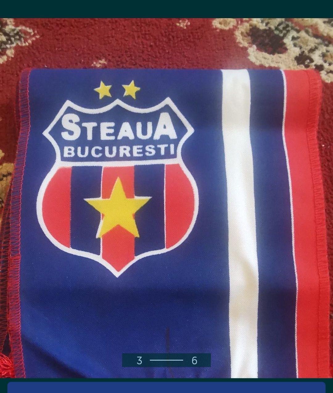 Fular Steaua FCSB de colectie / Esarfa Steaua FCSB